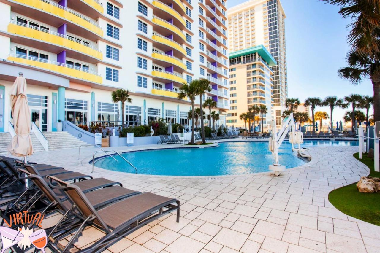 2 Bedroom Resort Condo Direct Oceanfront Wyndham Ocean Walk - Daytona Funland 2226 Daytona Beach Kültér fotó