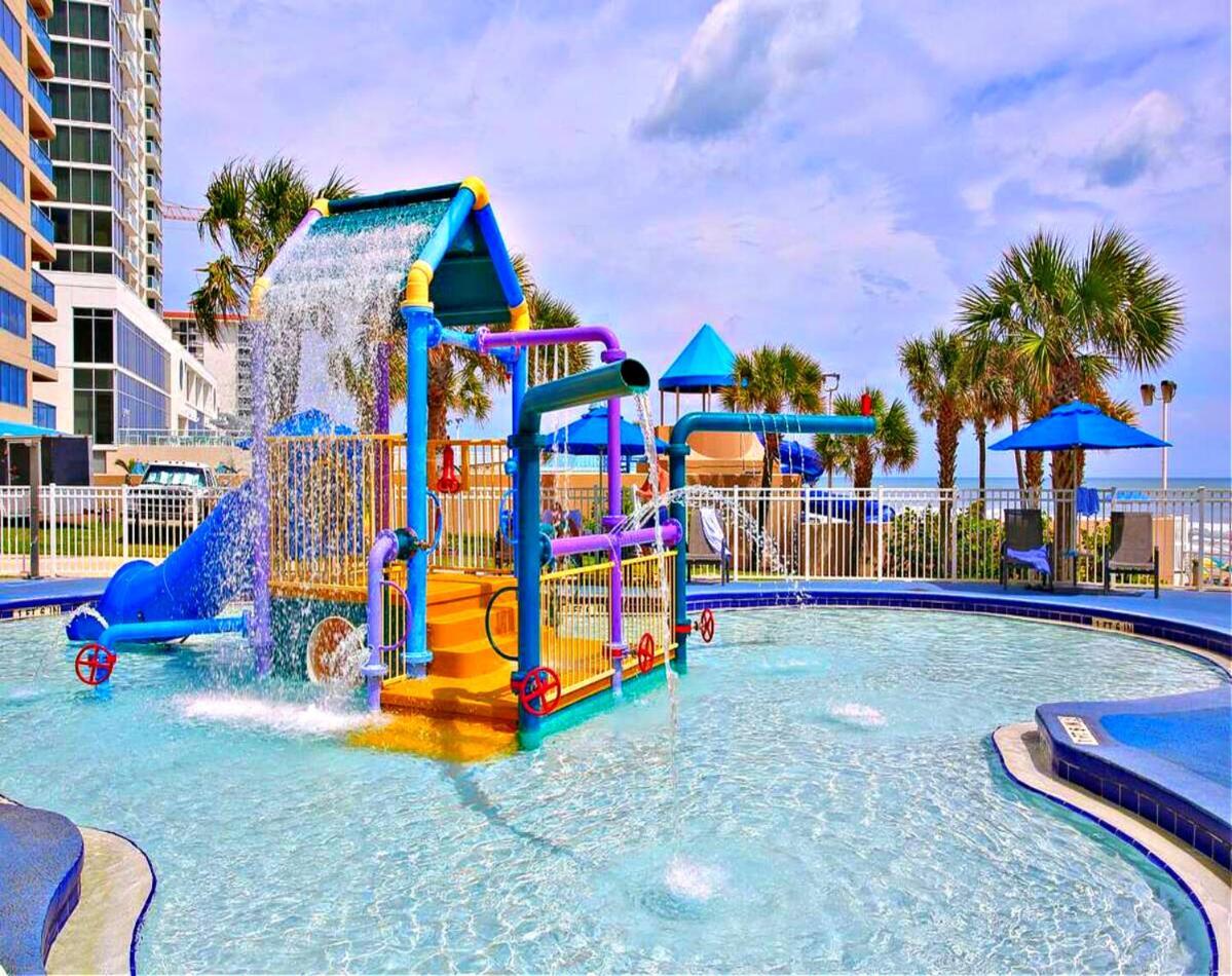 2 Bedroom Resort Condo Direct Oceanfront Wyndham Ocean Walk - Daytona Funland 2226 Daytona Beach Kültér fotó