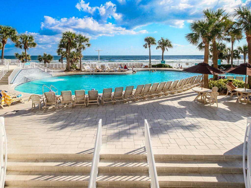 2 Bedroom Resort Condo Direct Oceanfront Wyndham Ocean Walk - Daytona Funland 2226 Daytona Beach Kültér fotó